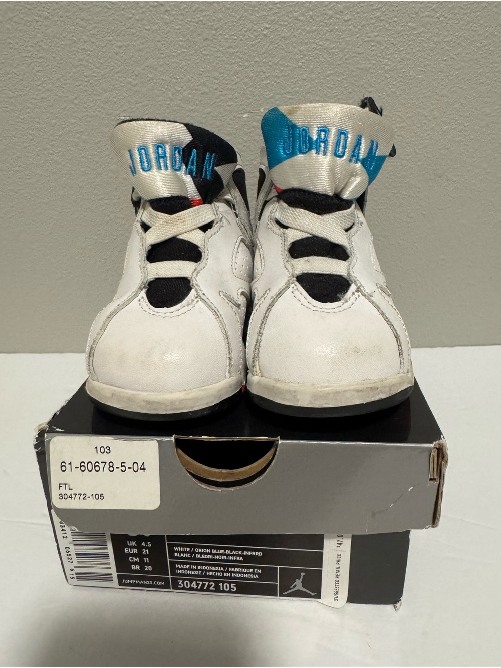 Jordan Retro 7 (TD) with Box